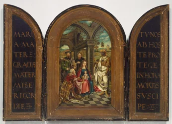 Tillbedjan av Magi, förmodligen 1600-talet.