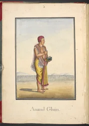 Anand Gran, en pandit från Benares, författare till den persiska versionen av "Adhyatma Ramayana" översatt av Boddam
