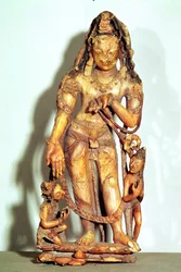 Avalokitesvara figur, från Kashmir