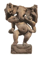Figur av Ganesha, Uttar Pradesh