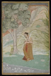Gauri Ragini, Manuskriptfolio, sent 1700-tal