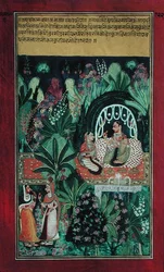 Hervine väntar på sin älskare, Rajasthan