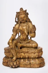 Himalayas elfenbensfigur av Tara