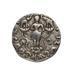 Indoskytiskt mynt, 20 f.Kr. (silver)