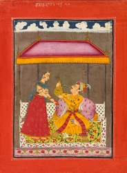 Jalandhara Rajputra, From a Ragamala, S.1740-50