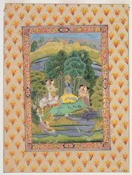 Krishna och gopierna