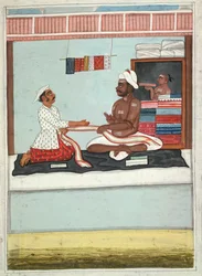 MS Add.Or.2531 Cloth Merchant, c.1800 (akvarell på papper)