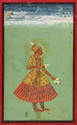 Rao Jagat Singh från Kota, ca 1670-1675