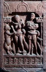Sundari toalett (sandstensskulptur)