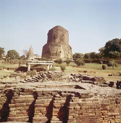 Dhameh-stupan, ca 500 e.Kr