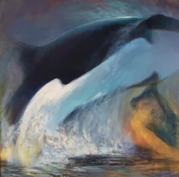 Deep Waters, 2024 (olja på duk)
