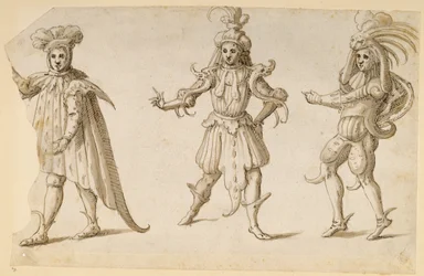 Three Days, c1611 (penna och bläck på papper)