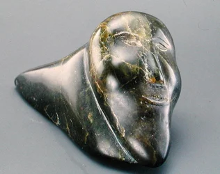 Smiling Man, från Cape Dorset (täljsten)