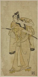 Skådespelaren Ichikawa Yaozo II