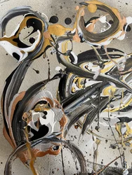 Fluid Gold – abstrakt