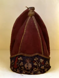 Grenadiermössa, andra led, Royal Regiment of Ireland, 1710 ca
