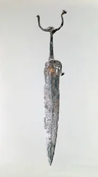 Dolk, Halstatt-kultur, c.750-450 f.Kr. (järn)