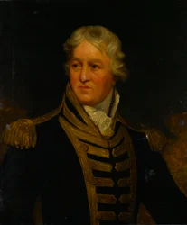 Amiral Charles Middleton, senare Lord Barham (1726-1813), tidigt 1800-tal (olja på duk)