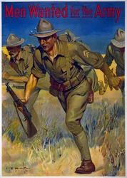 Män sökes till armén, 1914