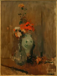 Stilleben med blommor