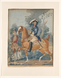 William V till häst
