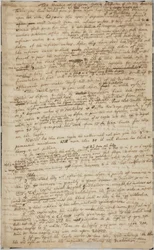 Jakten på det gröna Lyon, recto, c.1700