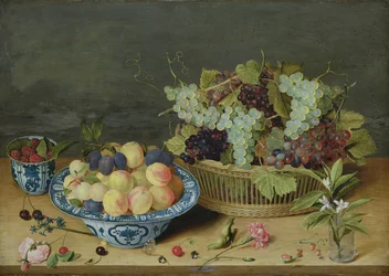 Stilleben med frukt
