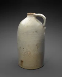 Kanna, c. 1873-1882 (saltglaserat stengods)