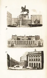 Charing Cross, Carlton House och kvadranten, Regent Street