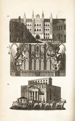 London Guildhall, Gog och Magog och Mansion House