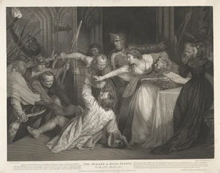 Mordet på David Rizzio den 9 mars 1566
