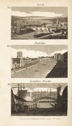 Handlar i Regency Irland och England: Cork, Dublin och London Docks