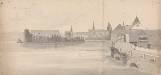 By på en sjö