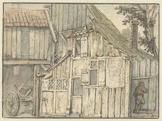 Fasad på en gård