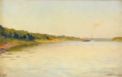 Volgaflodens strand, 1889
