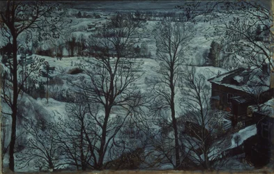 Vinterlandskap, 1917