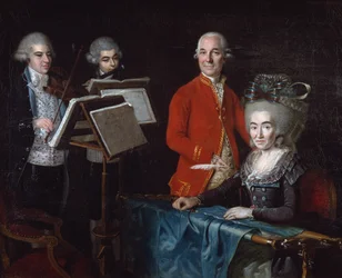 Familjegrupp, 1781