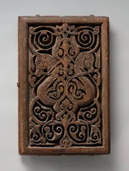 Panel med hästhuvuden