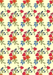 Flora print, 2015 (klippt papper)