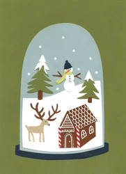 Snowglobe, 2014 (klippt papper)