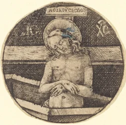 Kristus som sorgens man, ca. 14701480.