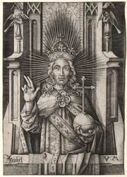 Kristus återlösaren Salvator Mundi, ca. 1490-1500.