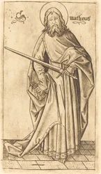 Saint Paul eller Saint Matthew, ca. 14701480.