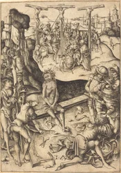 Korsfästelsen, ca. 1480.