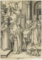 Överstepräst vägrar Joachims offer, ca. 1490-1500