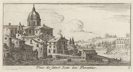 Vy över Sankt Johannes av Florentinerna