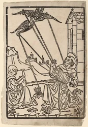 Saint Francis tar emot Stigmata