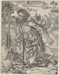 Den helige Hieronymus i botgörelsen