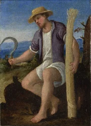 Månadernas arbete: juni, ca. 1580