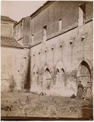 O fafo o le potu Capitular, Pomposa abbey, Emilia-Romagna, Italia, ata na pueina e Luigi Ricci, Ravennaswed